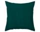 solid pattern green color cushion covers with zipper in plain velvet 